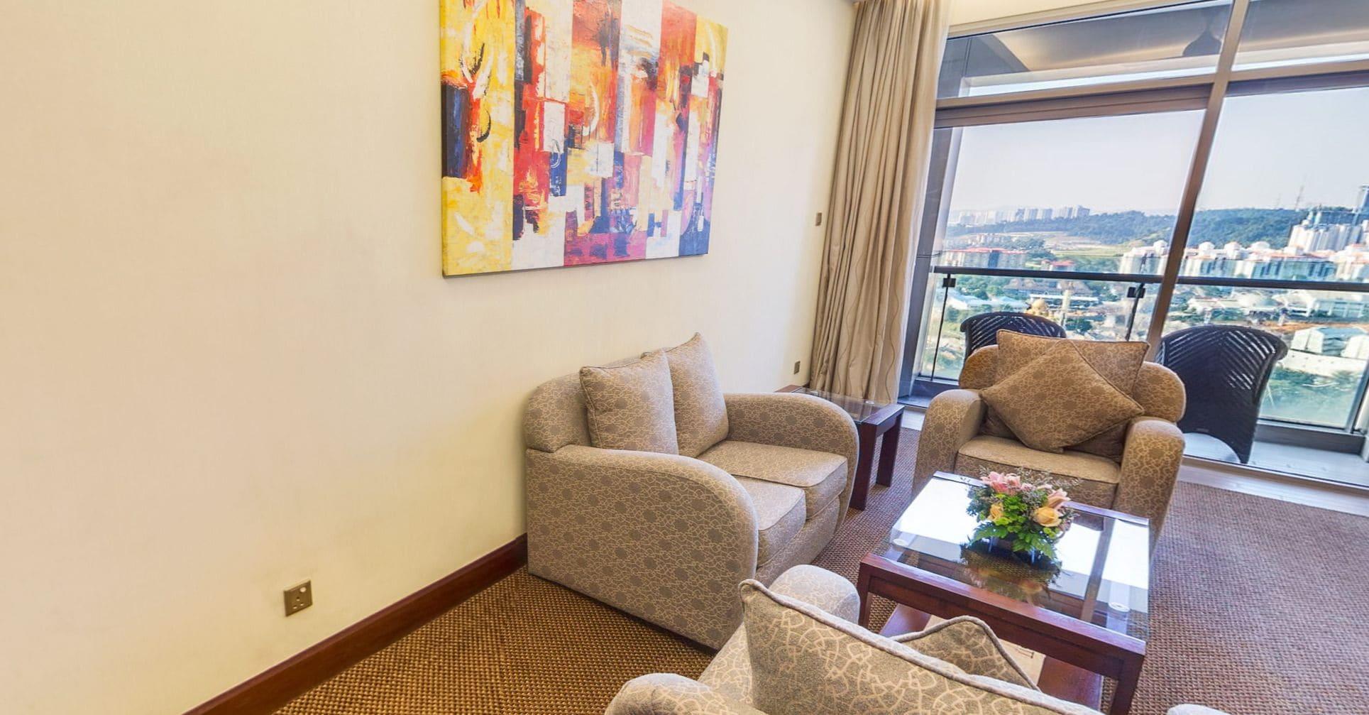 St Giles Gardens Hotel Κουάλα Λουμπούρ Εξωτερικό φωτογραφία Living room