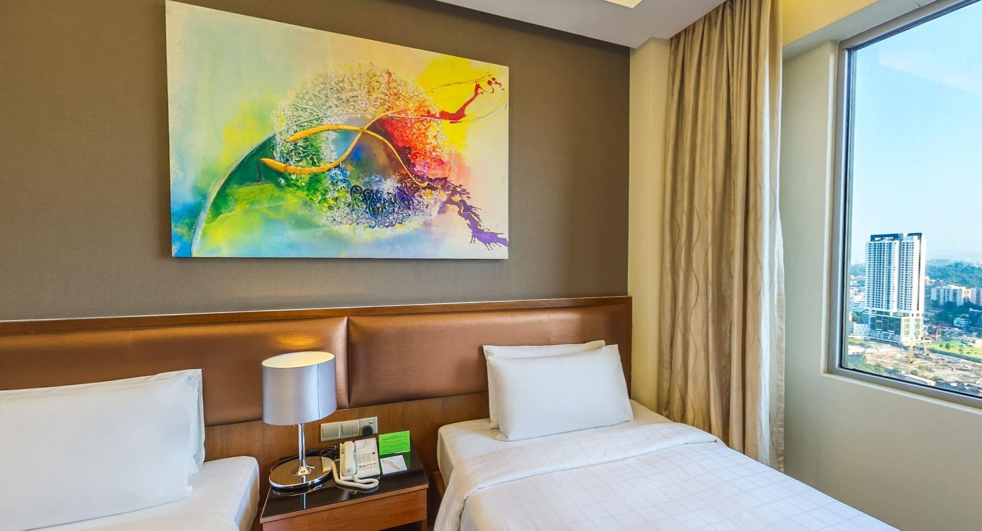 St Giles Gardens Hotel Κουάλα Λουμπούρ Εξωτερικό φωτογραφία A room at the hotel