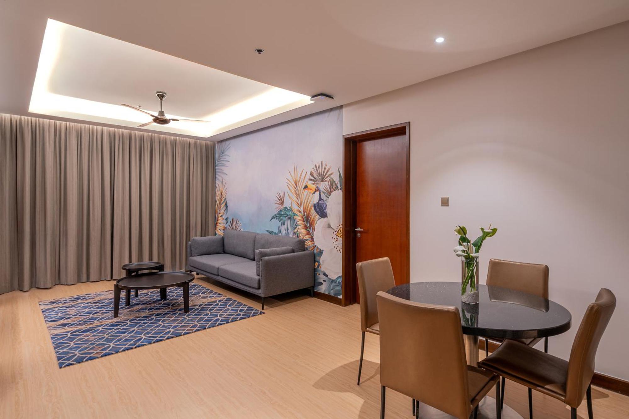 St Giles Gardens Hotel Κουάλα Λουμπούρ Εξωτερικό φωτογραφία A living room in a condominium