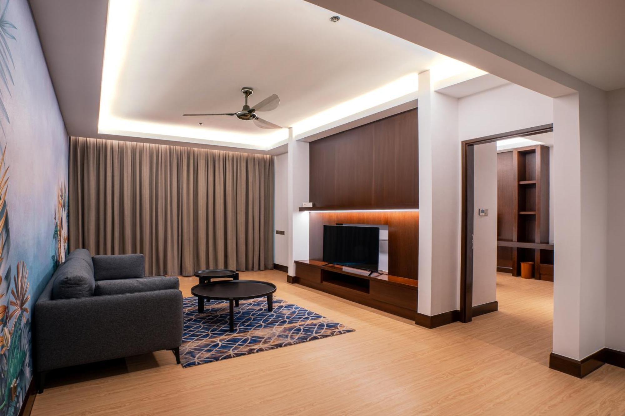 St Giles Gardens Hotel Κουάλα Λουμπούρ Εξωτερικό φωτογραφία A living room in a condominium